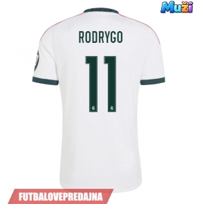 Lacne Muži Futbalové dres Real Madrid Rodrygo Goes #11 2026-27 Krátky Rukáv - Domáci